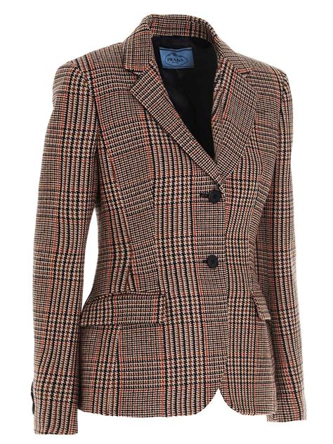 prada blazer womens|prada wool blazer.